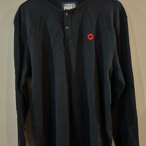 Phish Black Long Sleeve Henley Shirt